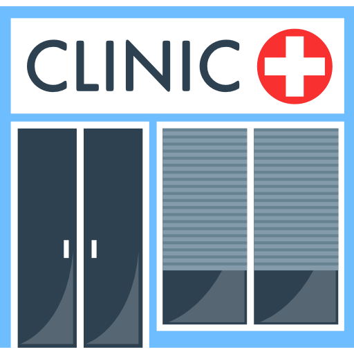 <a href="https://www.flaticon.com/free-icons/clinic" title="clinic icons">Clinic icons created by Freepik - Flaticon</a>